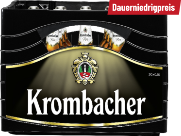 Krombacher Pils o. Radler